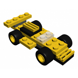 Lego Formula Amarillo
