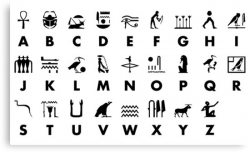 El alfabeto egipcio