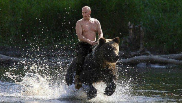Putin un domingo por la tarde