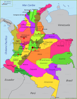 geografia de colombia