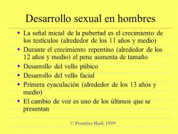 DESARROLLO SEXUAL