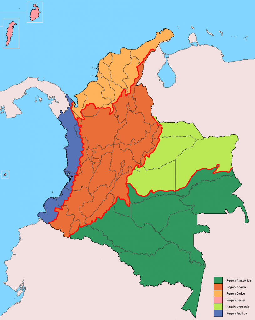 Colombia – Geografía